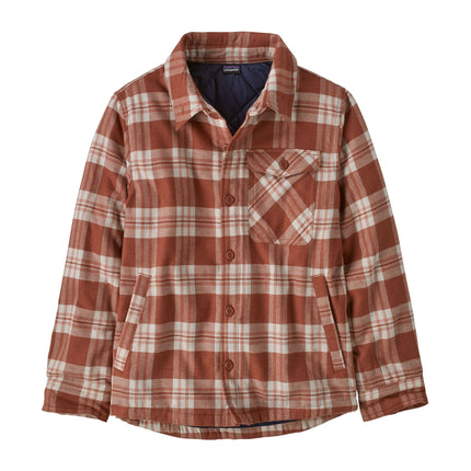 Patagonia Kids' Lightweight Insulated Fjord Jacket Burnished Red