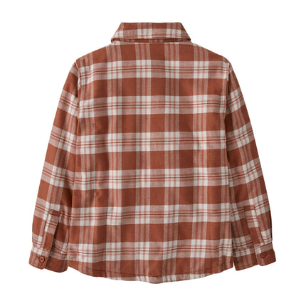 Patagonia Kids' Lightweight Insulated Fjord Jacket Burnished Red