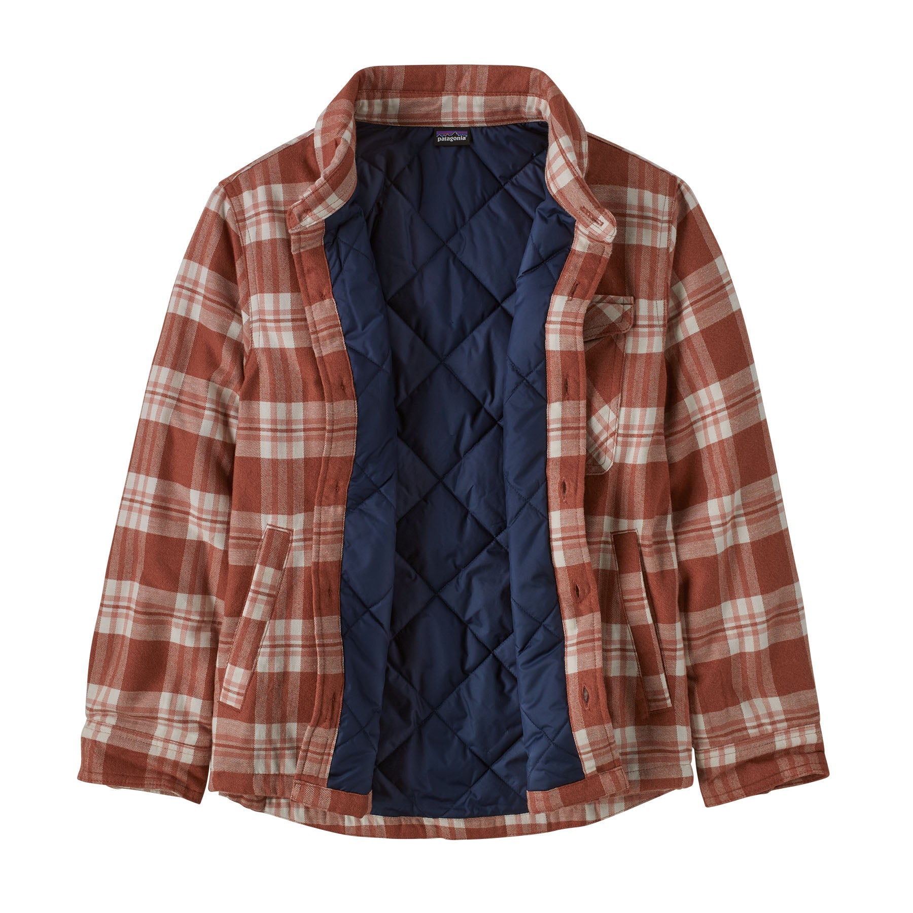 Patagonia Kids' Lightweight Insulated Fjord Jacket Burnished Red