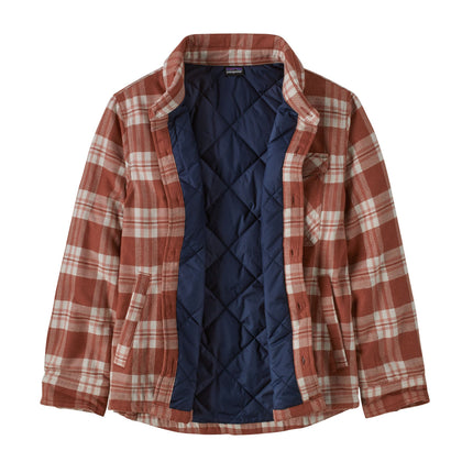 Patagonia Kids' Lightweight Insulated Fjord Jacket Burnished Red