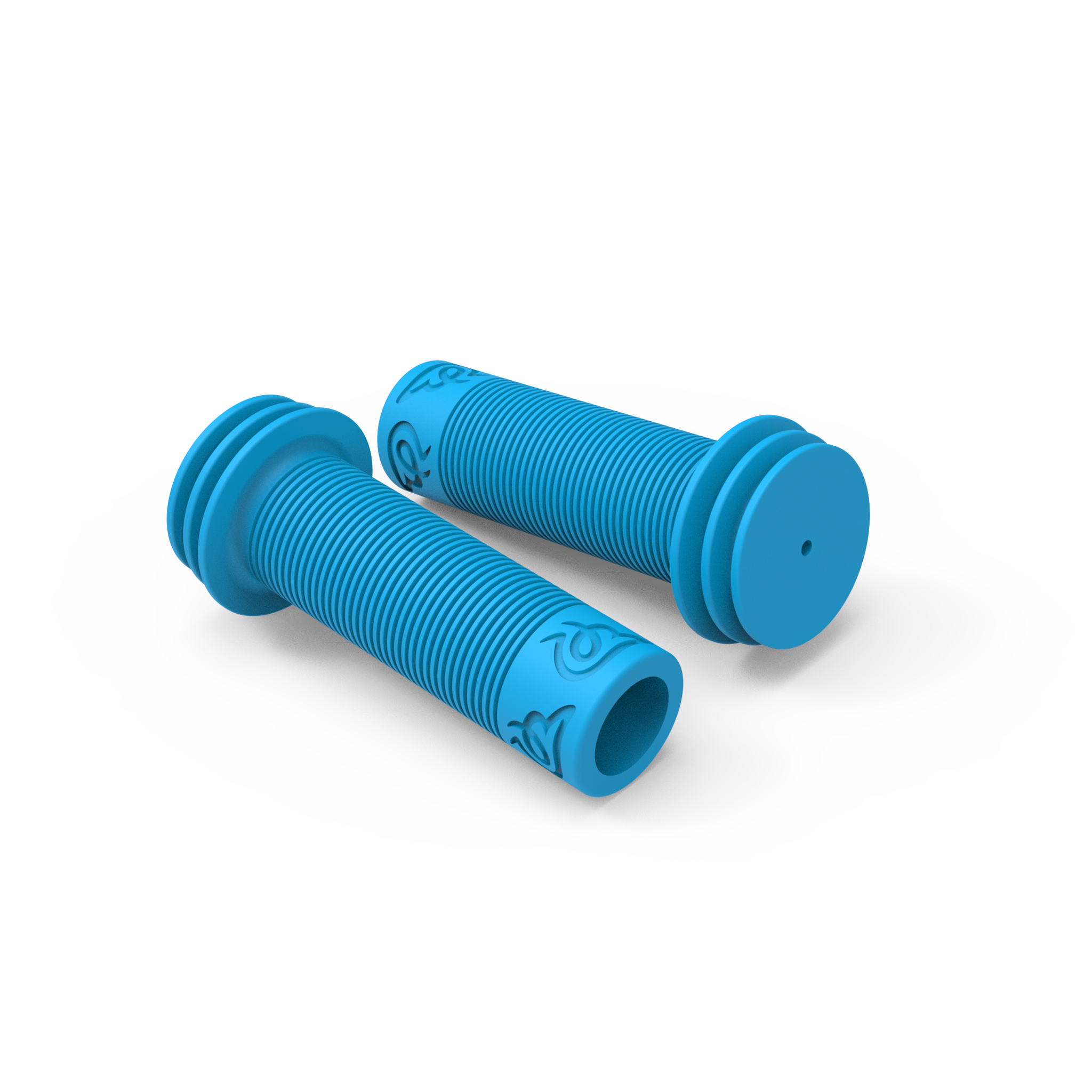 ER Handlebar grips - 100MM - Cyan