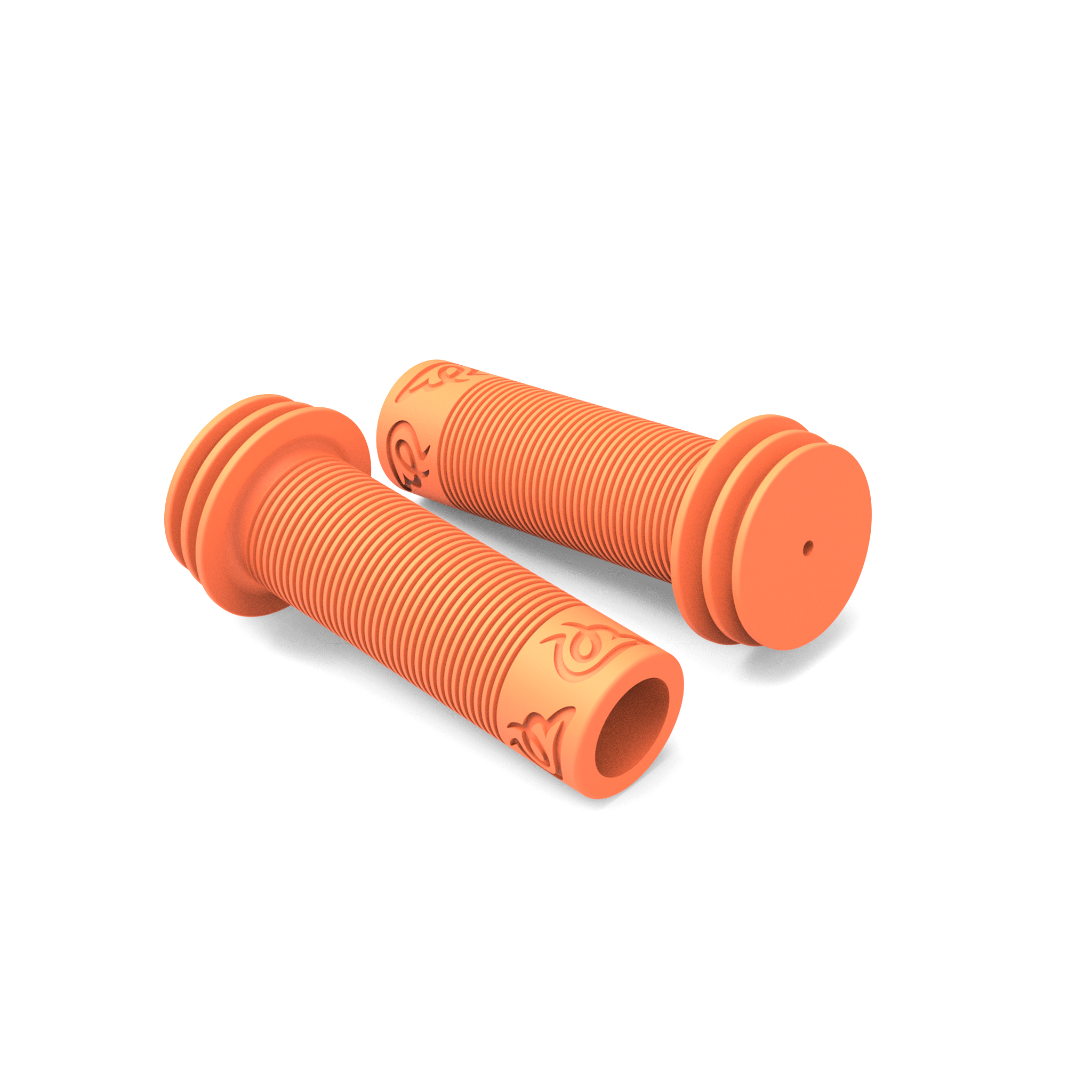 Orange shop bmx grips